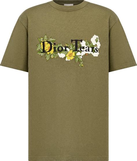 dior denim tears|fuzzy dior tears shirts.